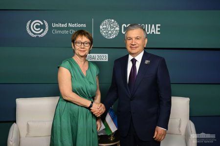 President of Uzbekistan and Head of EBRD Discuss Further Expansion of Multifaceted Partnership