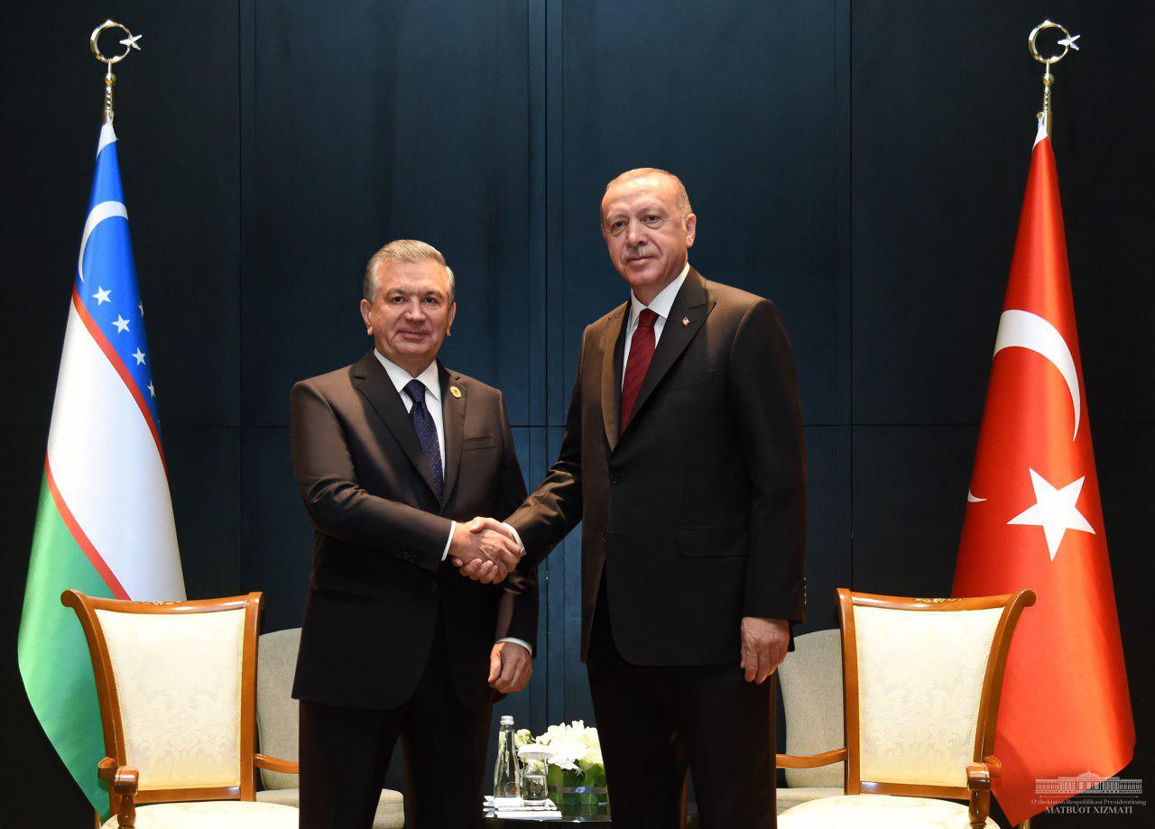 O‘zbekiston va Turkiya Prezidentlarining uchrashuvi bo‘lib o‘tdi